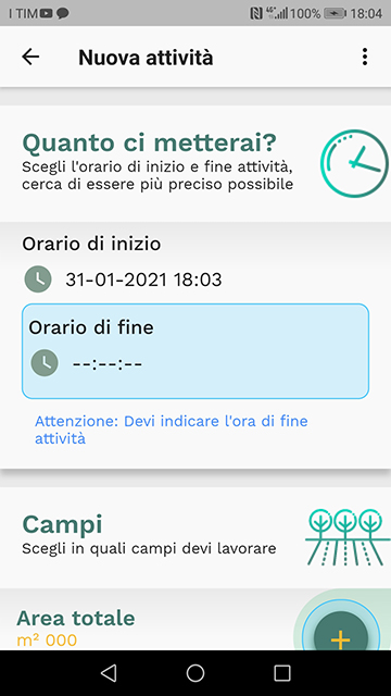 New activity