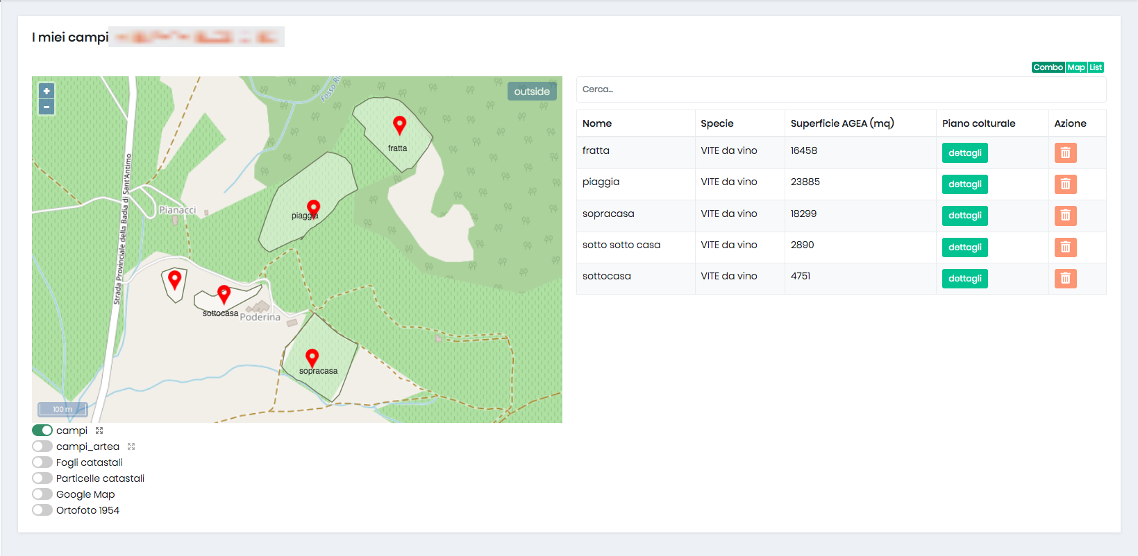 Fields map & constraints