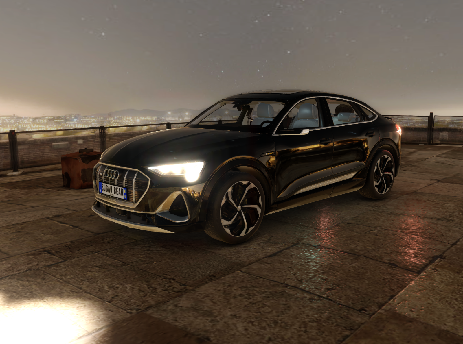 Audi — night